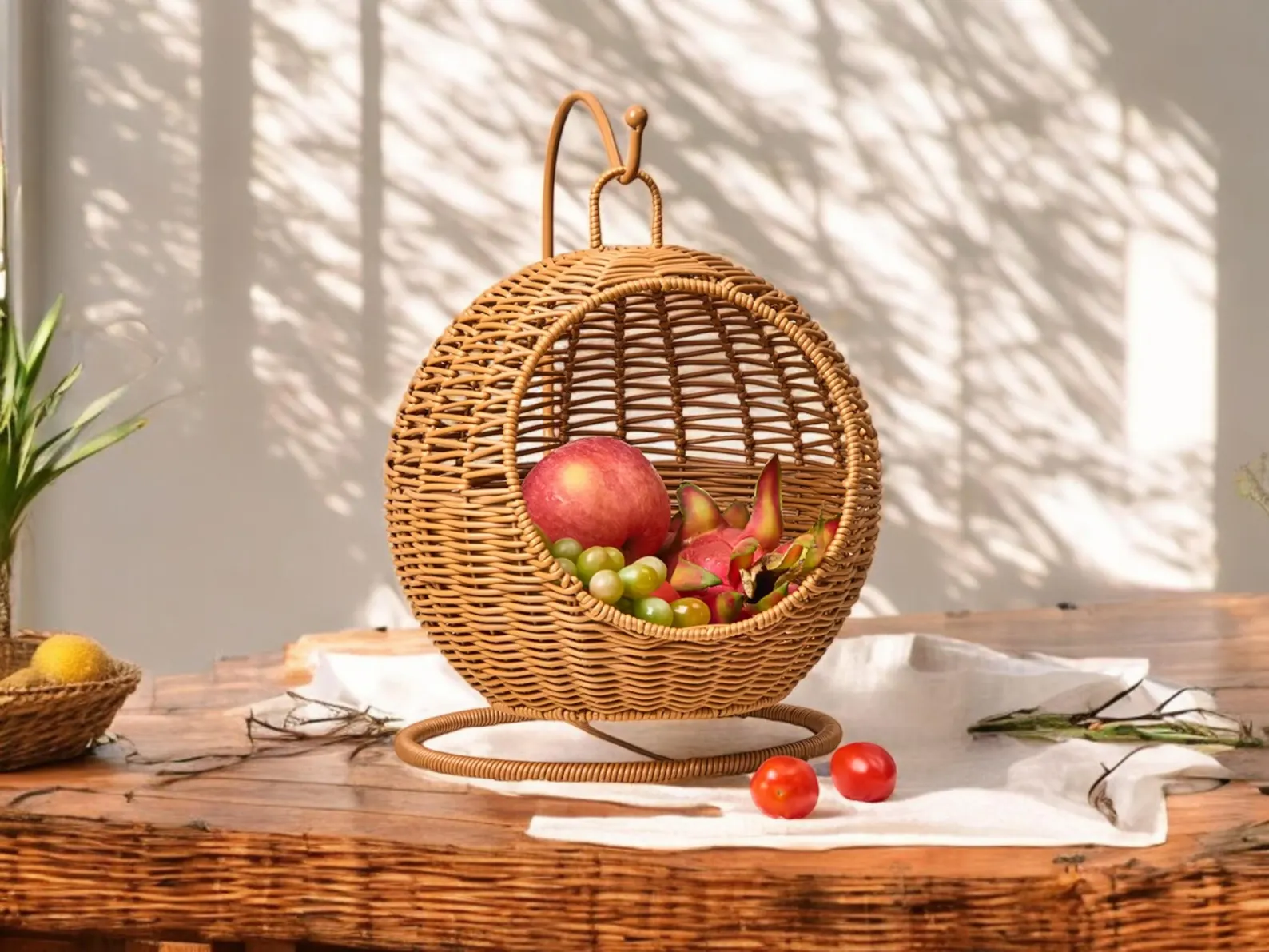 Bamboo Fruit Basket